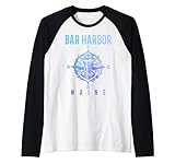 Photo Gallery bar harbor maine nautica anchor bussola vintage maglia con maniche raglan Photo Gallery bar harbor maine nautica anchor bussola vintage maglia con maniche raglan