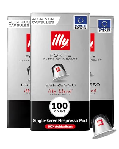 Illy - Forte Espresso Kaffeekapseln - 10x 10 Kapseln