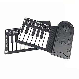 WSJIE 49-Keys Electronic laminé à la Main Piano Numérique Clavier Flexible Roll up Piano Cadeau avec des Haut-parleurs - Les Beatles, Paul McCartney, John Lennon, RIngo Starr, George Harrison WSJIE 49-Keys Electronic laminé à la Main Piano Numérique Clavier Flexible Roll up Piano Cadeau avec des Haut-parleurs – Image 4
