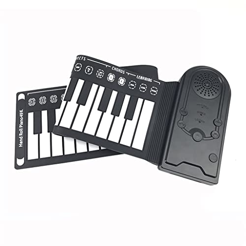 WSJIE 49-Keys Electronic laminé à la Main Piano Numérique Clavier Flexible Roll up Piano Cadeau avec des Haut-parleurs - Les Beatles, Paul McCartney, John Lennon, RIngo Starr, George Harrison WSJIE 49-Keys Electronic laminé à la Main Piano Numérique Clavier Flexible Roll up Piano Cadeau avec des Haut-parleurs – Image 5