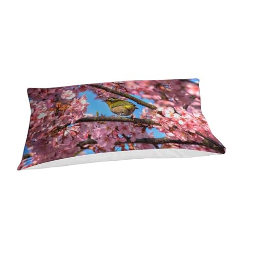 Housses de couettes 3D microfibre parure lit oiseau avec zip durable