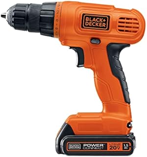BLACK+DECKER 20V MAX* POWERECONNECT Cordless Drill/Driver + 30 pc. Kit (LD120VA)