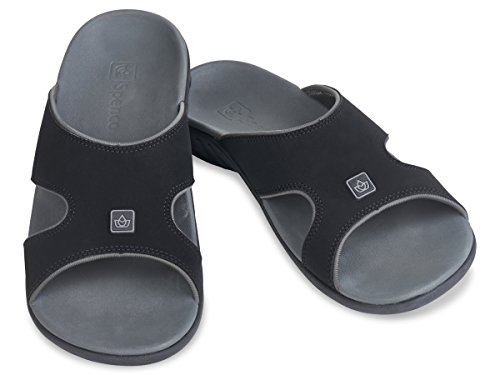 Spenco Men's Kholo Plus | Color Carbon/Pewter | Classic Straps (16)