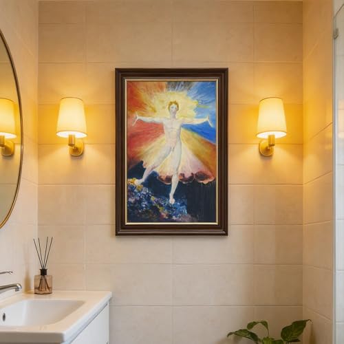 Rose d'Albion impression sur toile William Blake déco murale - 7