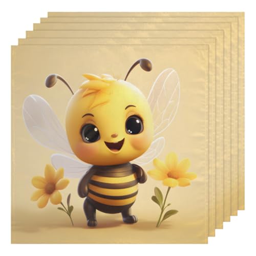 Set de Servilletas de Tela de Abeja Multicolor 20x20 Inch miniatura 1