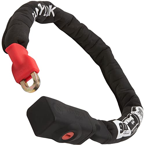 Seatylock Viking Bike Lock Chain With Key - Patented Bike Locks Anti Theft Sold Secure Silver - Ultra Security Bicycle Lock - Bike Chain Lock For Mountain City Or Electric Bikes (35.5 Inch) #TOP24