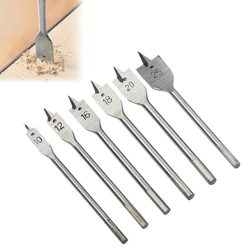 Helweet 33R45Y Flachfräsbohrer 6-teiliges Set