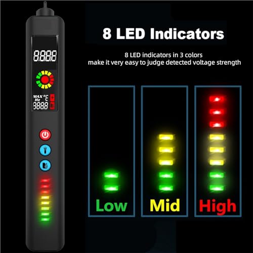 Évitez les pannes électriques avec ce multimètre testeur de tension LCD