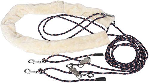 Rênes fixes de poney Harry's Horse robustes et ajustables - 5