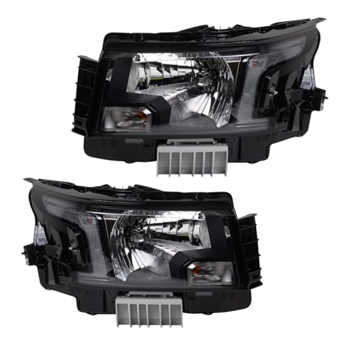 Image of TRQ Headlight Assembly Set NI2502289 NI2503289 Compatible with 2022-2024 Nissan Frontier