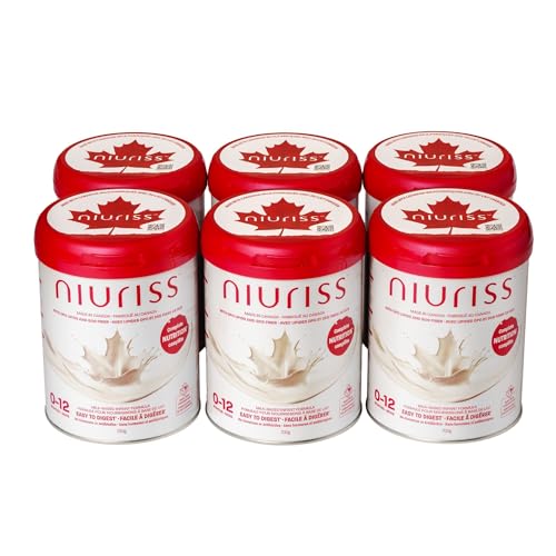 Niuriss Infant Formula, 0-12 months, 700g (Case of 6)