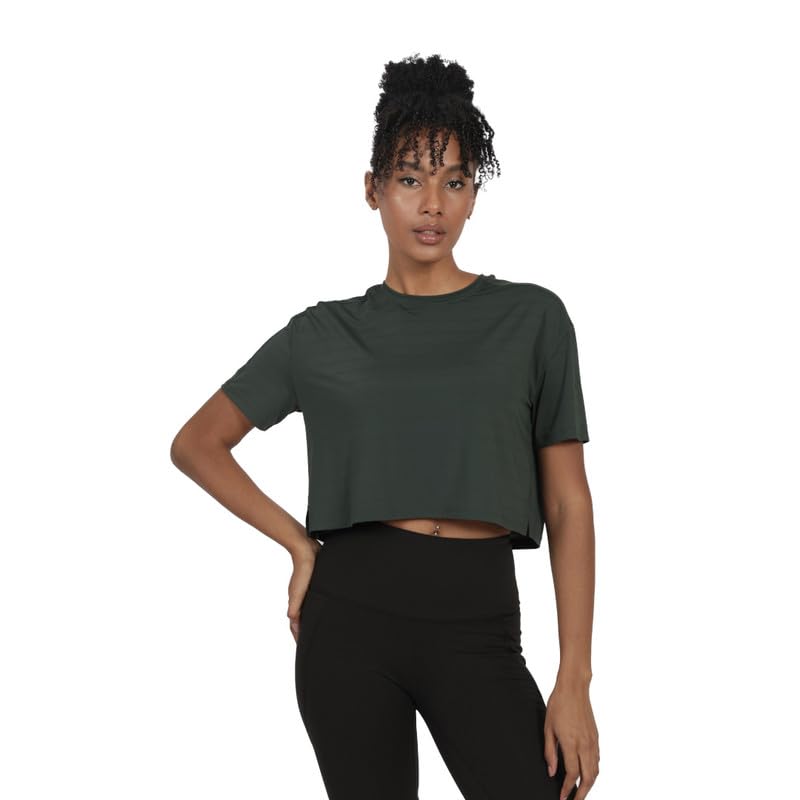 Aerocool™ Training Mesh Boxy Crop | Breathable Design | Cropped Length | Training top Aerocool™ Training Mesh Boxy Crop | Breathable Design | Cropped Length | Training top