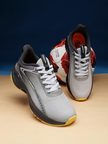 Image of Action | Athleo | NITRO-1002 | Men's | Lace-Up | Running | Shoes | Lightweight | Comfortable | Trendy | Breathable | Sports | Shoes