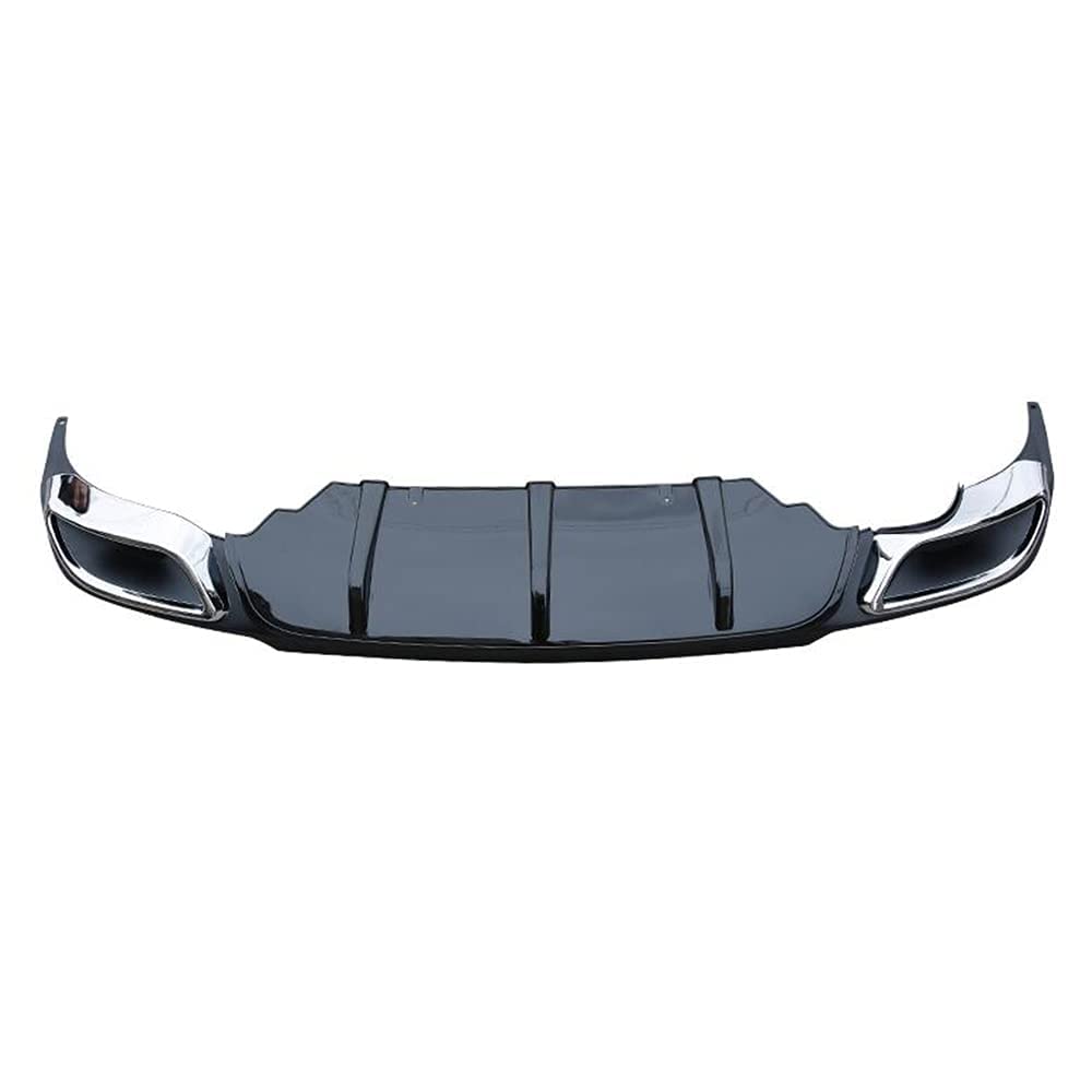Divisor del difusor de los alerón Trasero faldones Traseros Coche, para Opel Insignia 2017-2019 el Labio Posterior Estilo Parachoques,A/Black