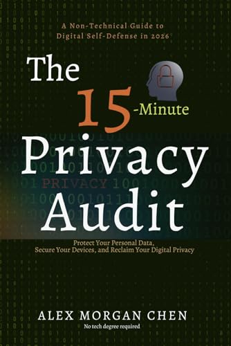 The 15-Minute Privacy Audit: A Non-Technical Guide to Digital Self-Defense in 2026: Protect Your Personal Data, Secure Your Devices, and Reclaim Your Digital Privacy—No Tech Degree Required