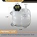 CNNELL Engine Coolant Reservoir Radiator Expansion Tank Compatible with Jeep Cherokee 2014-2018, Fit Chrysler 200 2015-2017 Replace# CH3014161