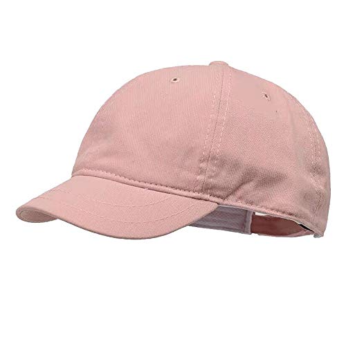 Clape Men Women Plain Cotton Low Profile Short Bill Baseball Cap Hat Pink