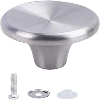 Senmubery Gałka do kociołka, stalowa gałka zastępcza pokrywki garnka, Aldi, Lodge - 1 opakowanie ZC10