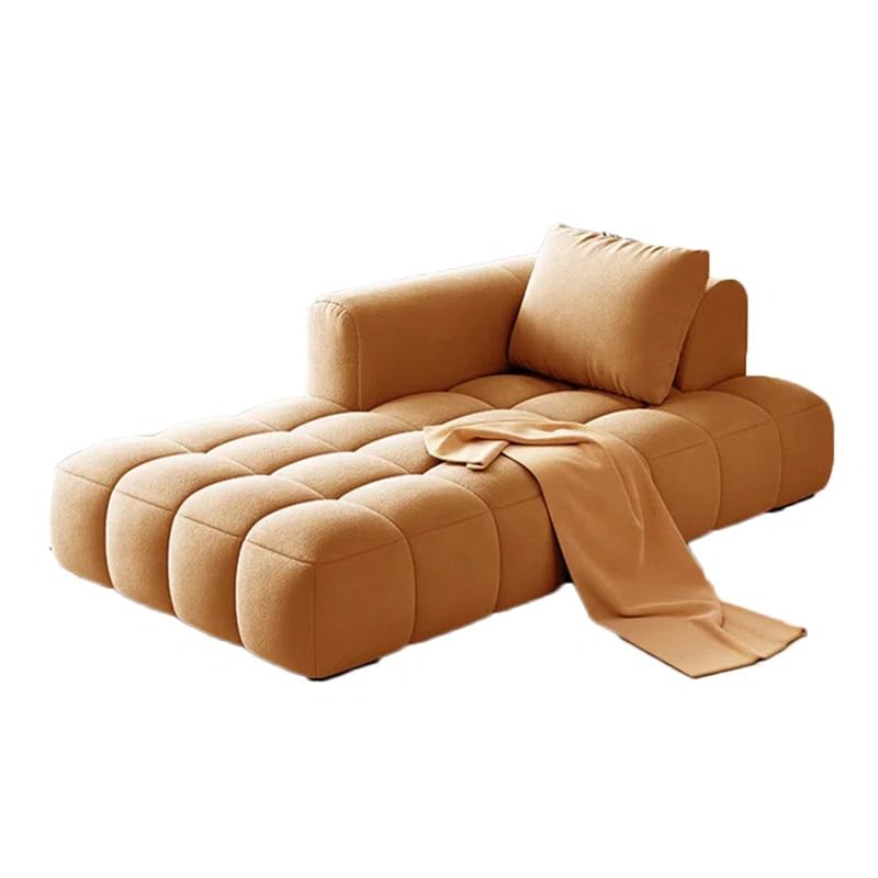 Image of LEGACY OF COMFORT Azure Solid Wood Frame Indoor Chaise Lounges Upholstered Chaise Lounge for Living Room