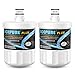 ICEPURE PRO LT500P NSF 53&42 Certified Refrigerator Water Filter, Compatible with LG LT500P, 5231JA2002A, ADQ72910901, Kenmore GEN11042FR-08, 9890, 46-9890, Advanced Series (2 PACK)