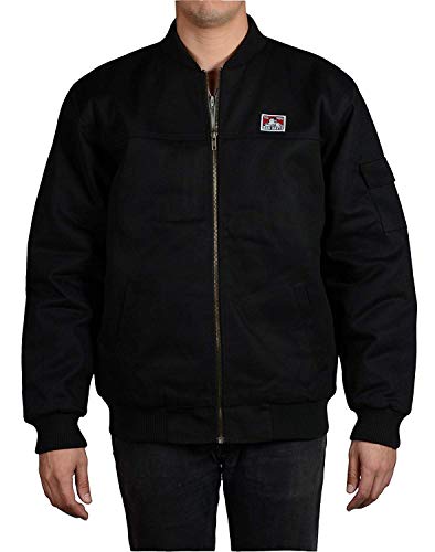 Ben Davis Men's Quilted Lined Bomber Jacket