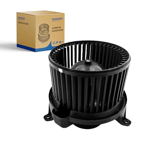 Image of PM9201 AC Heater Blower Motor with Fan for 03-06 Cadillac Escalade | Compatible with Chevy Avalanche 1500 2500,03-07 Silverado 1500 2500 3500,GMC Sierra 1500 2500 3500 OE# 88986838
