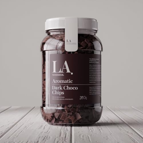 Image of Aromatic La Dark Choco Chips-Premium Quality,Rich Flavor|Perfect For Baking,Desserts,And Snacking|500G Pack|Enhance Your Cakes,Cookies,And More