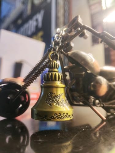 Image of Techpro guardian bell for bike Tibetan Key Chain Good Luck Key Chain For Bike key ring guardian bell key ring