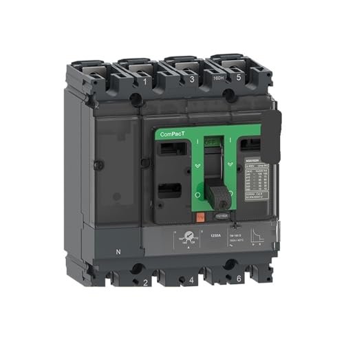 Plastic case distribution protection circuit breaker NSX250N 50kA AC 4P3D 160A TMD