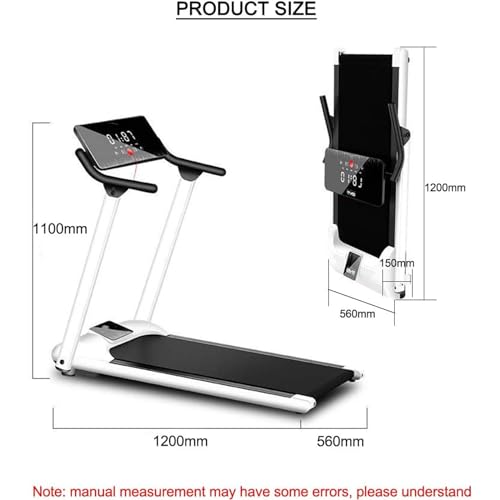 Image of Home Small Foldable Treadmill Shockproof Running Machine Multifunctional Folding Walking Machine Indoor Fitness Equipment
