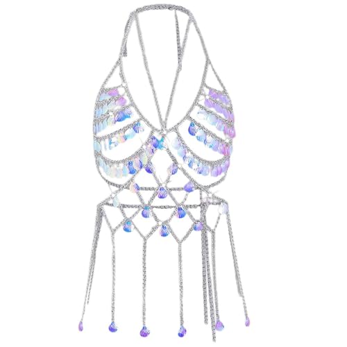 Top dénudé à paillettes pour sublimer un dos nu plongeant - 6