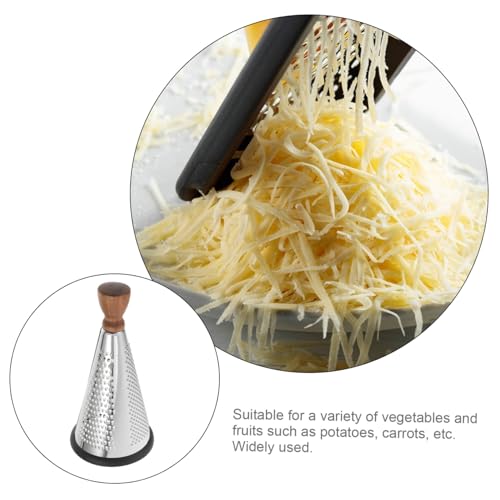 Rallador de queso COLLBATH con mango de madera cómodo miniatura 6