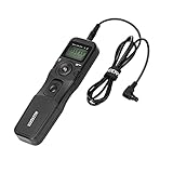MUZAGATA Canon Intervalometer Timer Wired Shutter Release Remote LCD Controller with Cord for Canon...
