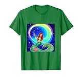 Sirène cosmique – Habillez-vous comme une déesse dans cet art de style rétro T-Shirt