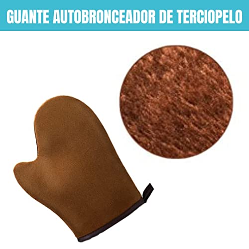 Guante Autobronceador, Manoplas Autobronceadoras, Guante Aplicador, Guante de Bronceado Sin Sol, Self Tan Mitt Aplicador. - imagen 7