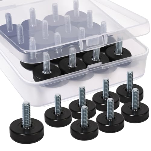 HNYYZL 1/4'' Thread Furniture Feet Levelers,24PCS