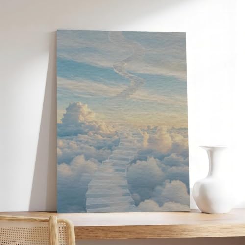 Cloud decoration poster toile paysage onirique de 40x60 cm