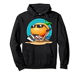 Orange Lying Down Apparel