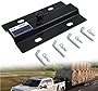 ENIXWILL Universal Gooseneck Ball Plate Fit for All Standard 5th Wheel Rails Gooseneck Adapter Hitch