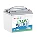 Redodo 12.8V 50Ah Lithium Portable LiFePO4 Battery, Built-in 50A BMS, 4000-8000 Cycles & 10-Year Lifetime, Perfect for RV, Camper, Security Devices, etc