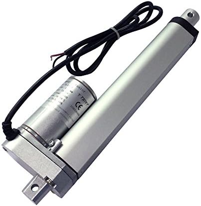 BEMONOC Mini DC Linear Actuator 24 Volt Stroke 200mm 8 Inch 600N 132lb for DIY Parts