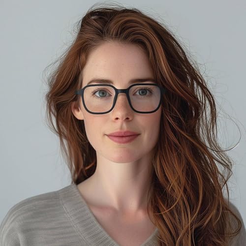 Image of LONDON MOLE Hollywood thin lightweight reading glasses | Sleek square frame | Contemporary minimal style | Men and women