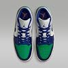 Nike Air Jordan 1 Low para Hombre (Natural/Verde Estadio/Gris Neutro/Azul Real Profundo) Talla 10 8