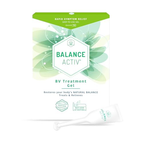 Balance Activ BV Gel Bacterial Vaginosis Treatment for Women Rapidly Relieve Symptoms of Unpleasant Odour Discomfort & Discharge 7 Day Supply (Pack of 1)