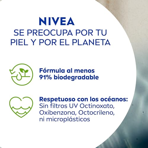 Miniatura 6 de NIVEA SUN Protege & Refresca Spray Bruma Solar FP50 (1 x 200 ml), protector solar en spray transparente, bruma refrescante y resistente al agua (El empaque puede variar)