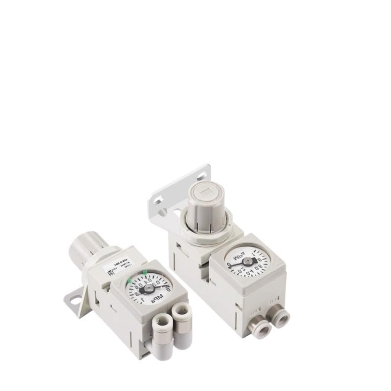 Válvula neumática reguladora ARM10-10F2 miniatura para control de aire en bloque 4