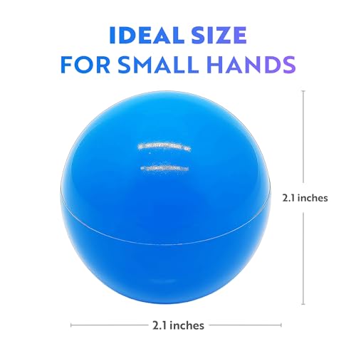 Playz Soft Plastic Mini Ball Pit Balls 500 Count - w/ 8 Vibrant Colors - Crush Proof, No Sharp Edges, Non Toxic, Phthalate & BPA Free for Baby Toddler Ball Pit, Play Tents & Tunnels Indoor & Outdoor - Thumbnail 5