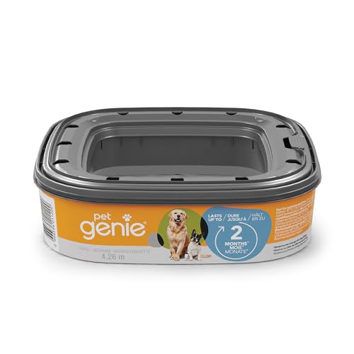 Pet Genie – Bolsa de Recarga para Basura con excrementos caninos con tecnología antiolores – Incluye 1 Recarga Que Dura hasta 2 Meses
