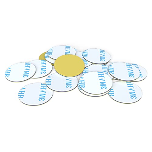 20 Of Vhb 3M Adhesive Double-Sided Foam Tape High Bond Dots Conformable Acrylic Glue Replacement Kit 20 Of 0.9 Inch Circle Small Round #TOP4