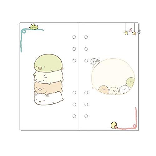 Inserts 6 trous A6 pour journaux intimes et carnets rechargeables